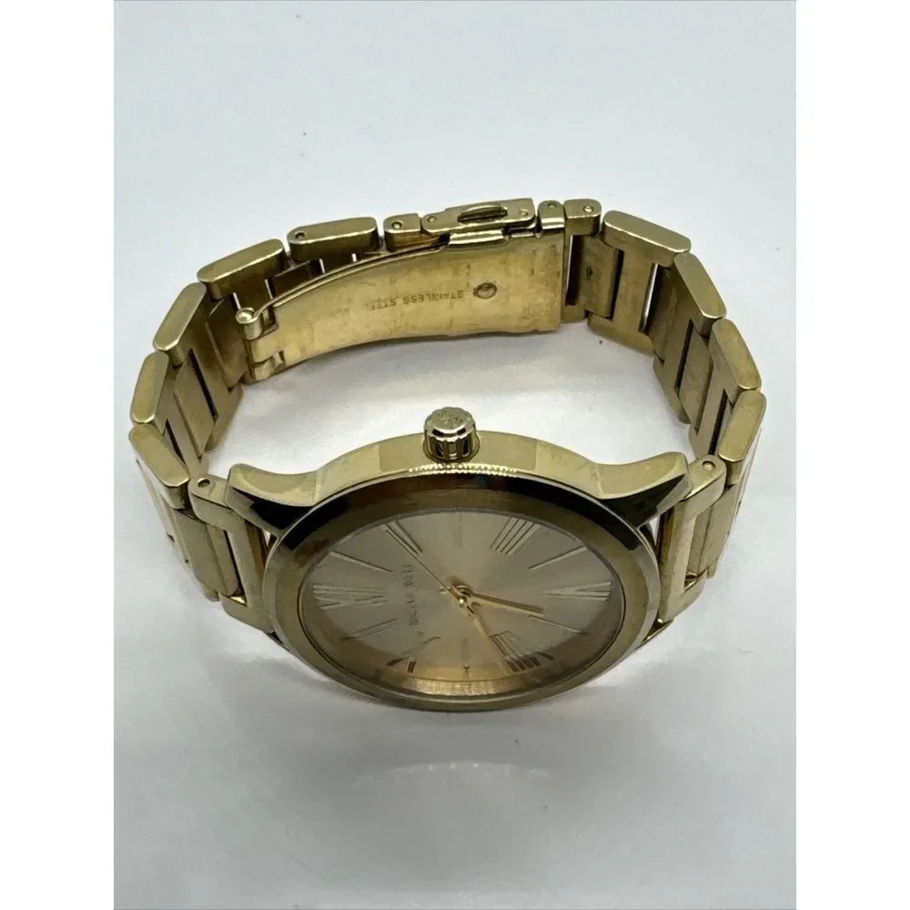 Michael Kors Hartman MK3490 Women Gold Stainless Steel Analog Dial Watch JNA799